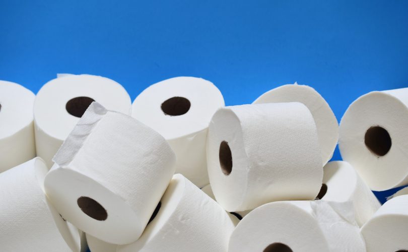 Rouleaux de papier toilette